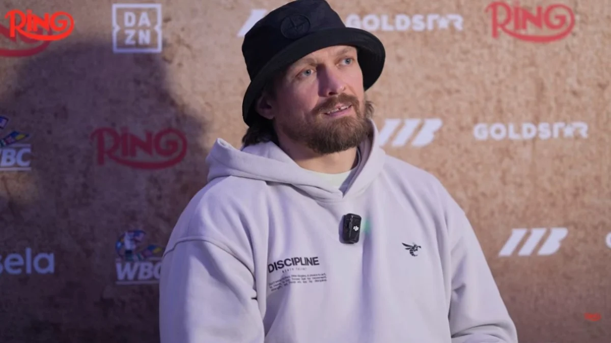 Александр Усик / скриншот