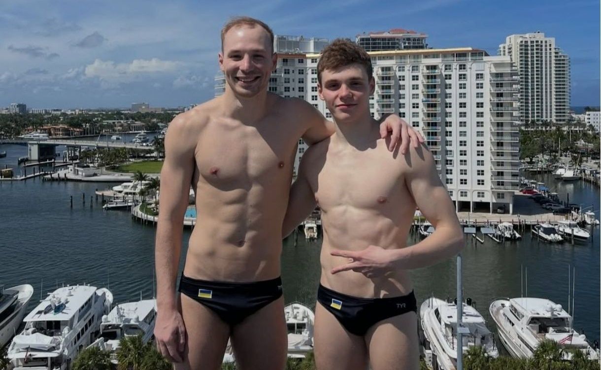 Станіслав Оліферчик та Кіріл Болюх / Фото: Ukrainian Diving Federation