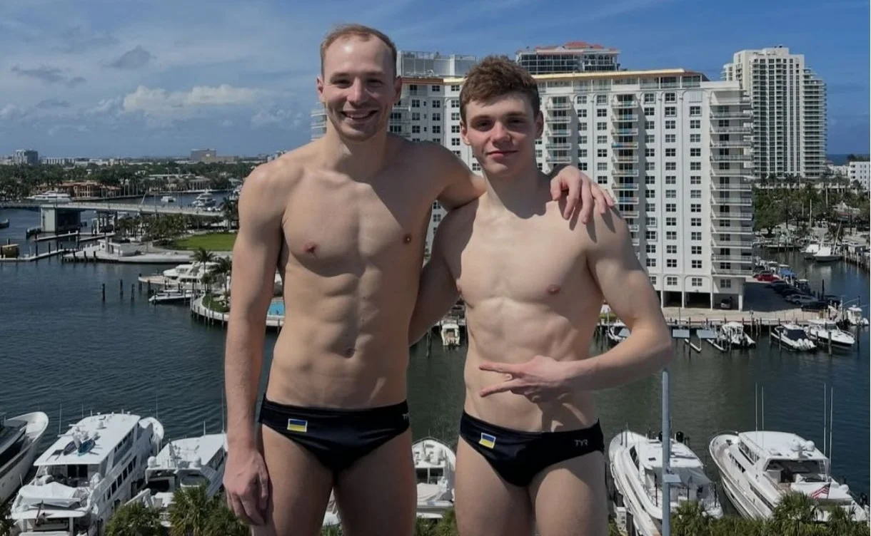 Станіслав Оліферчик та Кіріл Болюх / Фото: Ukrainian Diving Federation