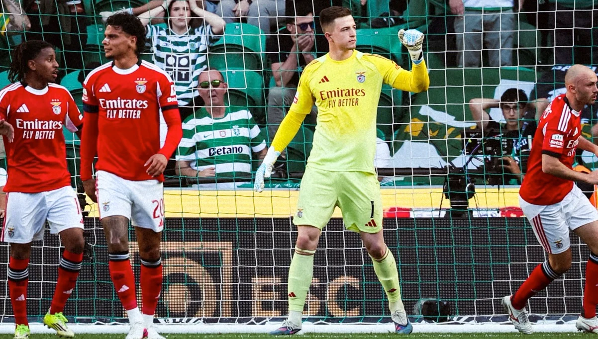 Трубін проти Спортінга / фото: Бенфіка