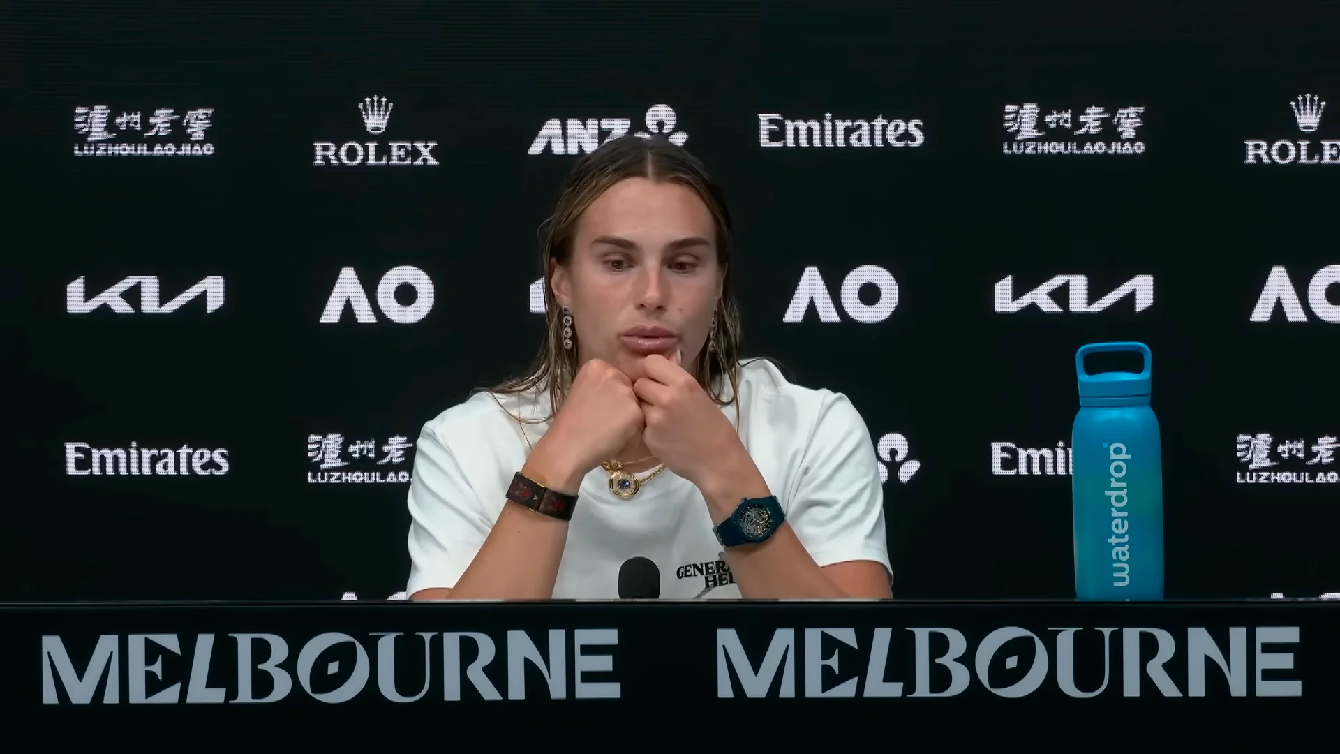 Аріна Соболенко / Скріншот