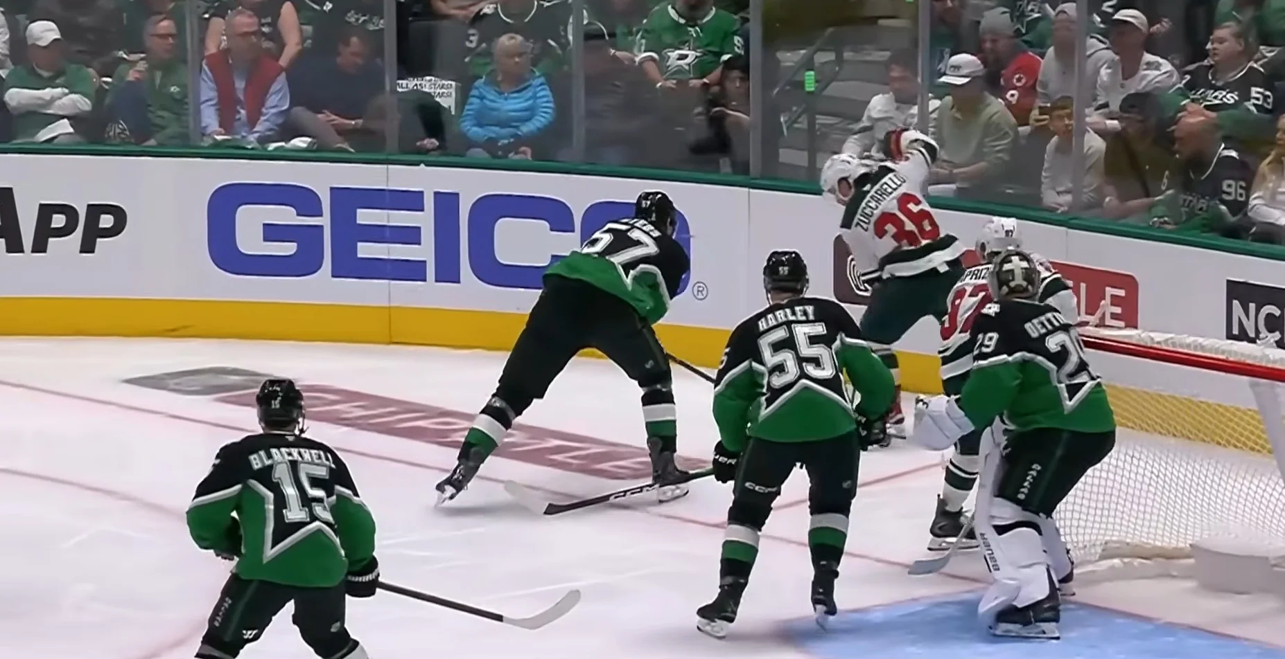 Даллас – Міннесота / Скріншот