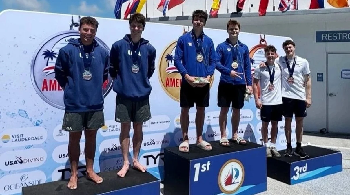 Олексій Середа та Марк Гриценко виграли золото Кубка США / Ukrainian Diving Federation