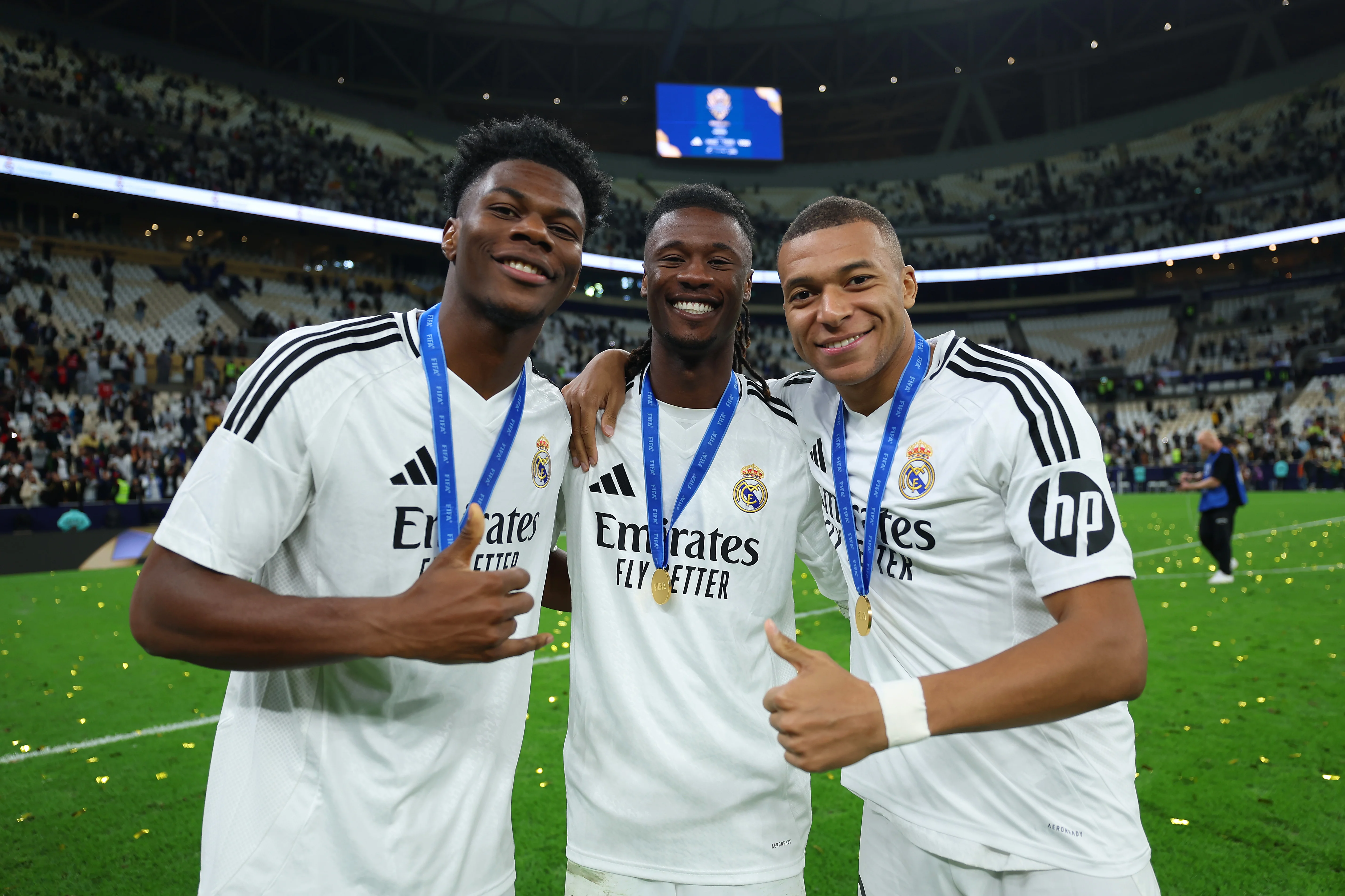 Чуамені, Камавінга і Мбаппе / Getty Images