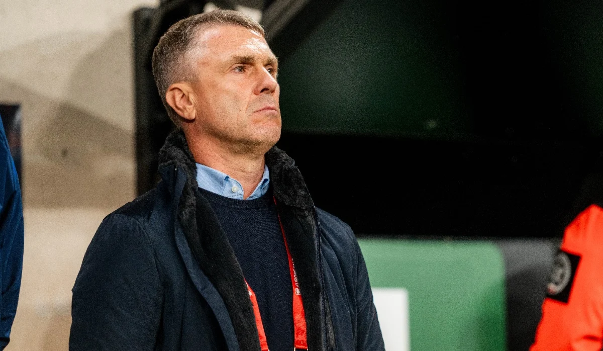 Сергій Ребров – вже не тренер збірної України / УАФ