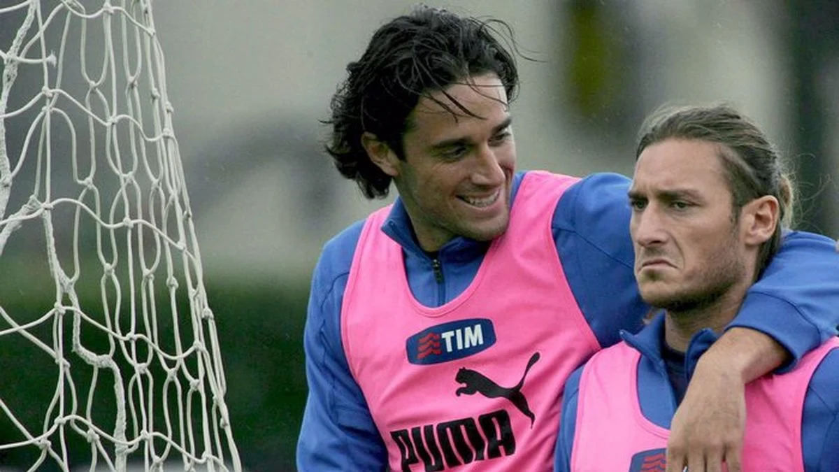 Лука Тоні та Тотті / ANSA