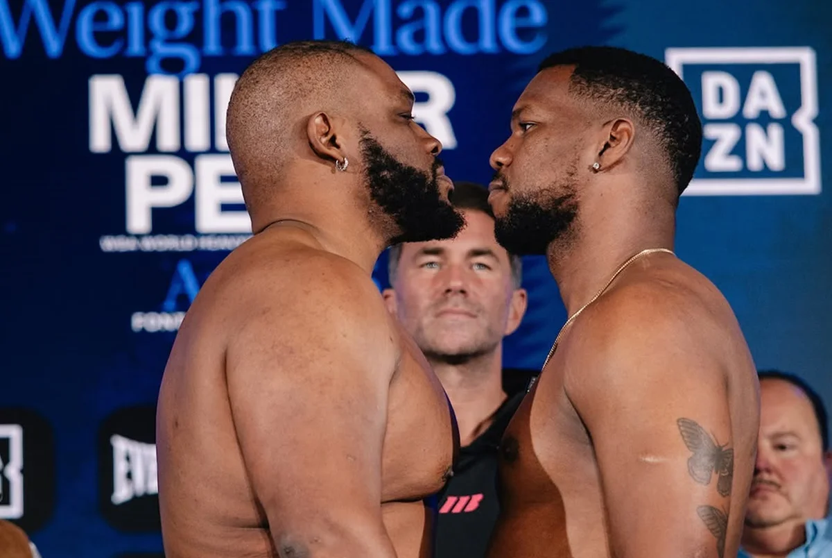 Джаррелл Миллер и Леньер Перо / фото: DAZN