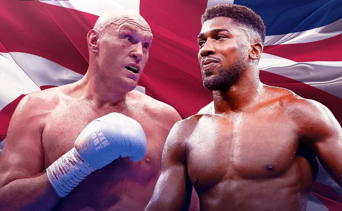 Тайсон Ф'юрі та Ентоні Джошуа / афиша поєдинку