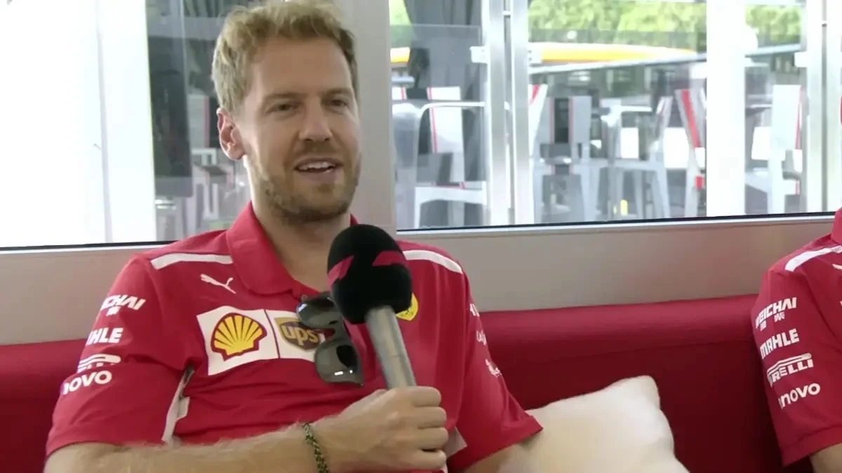 Себастьян Феттель / Скриншот