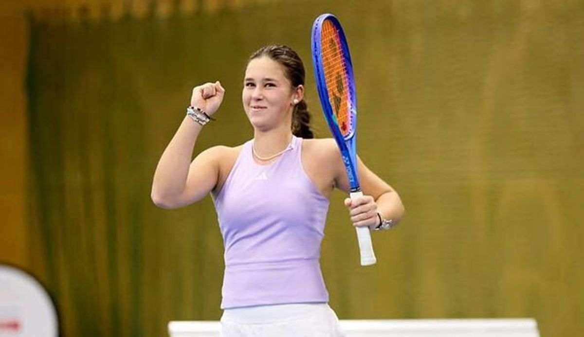 Поліна Скляр / фото: instagram.com/junior_tennis_ukraine