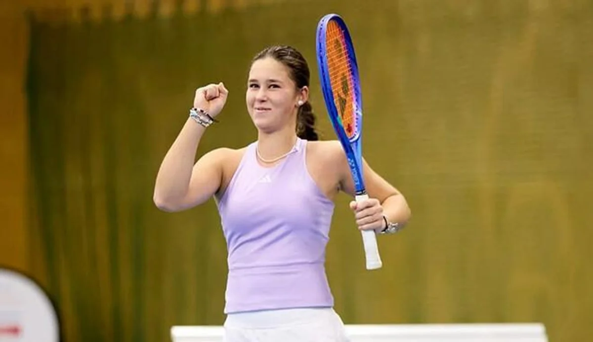 Полина Скляр / фото: instagram.com/junior_tennis_ukraine