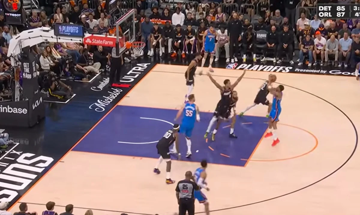 Оклахома переехала Финикс / скриншот