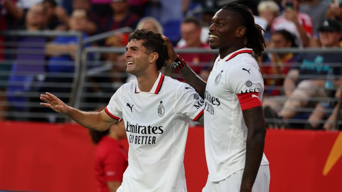 Рафаель Леау і Крістіан Пулішіч / Scott Taetsch/Getty Images