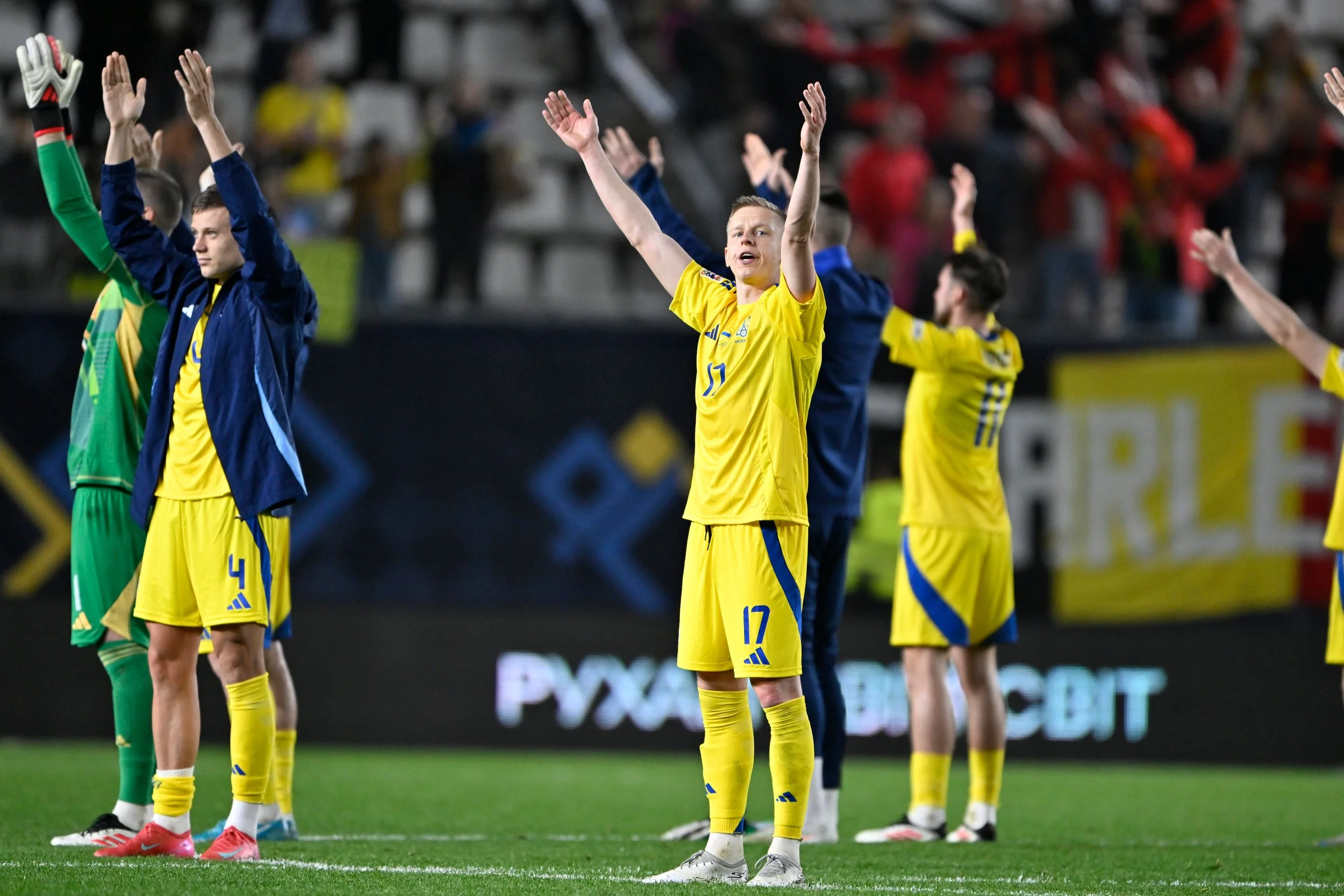 Сборная Украины / фото: Getty Images