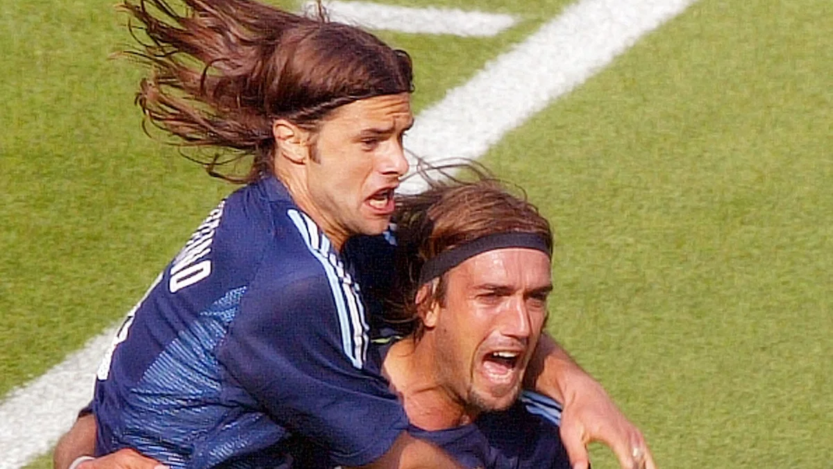 Почеттіно та Батістута на ЧС-2002 / Getty Images 