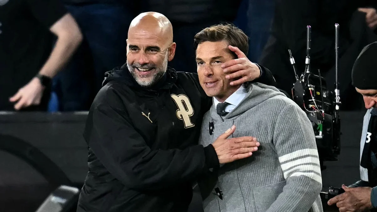 Гвардиола и Паркер / Photo by Paul ELLIS / AFP via Getty Images