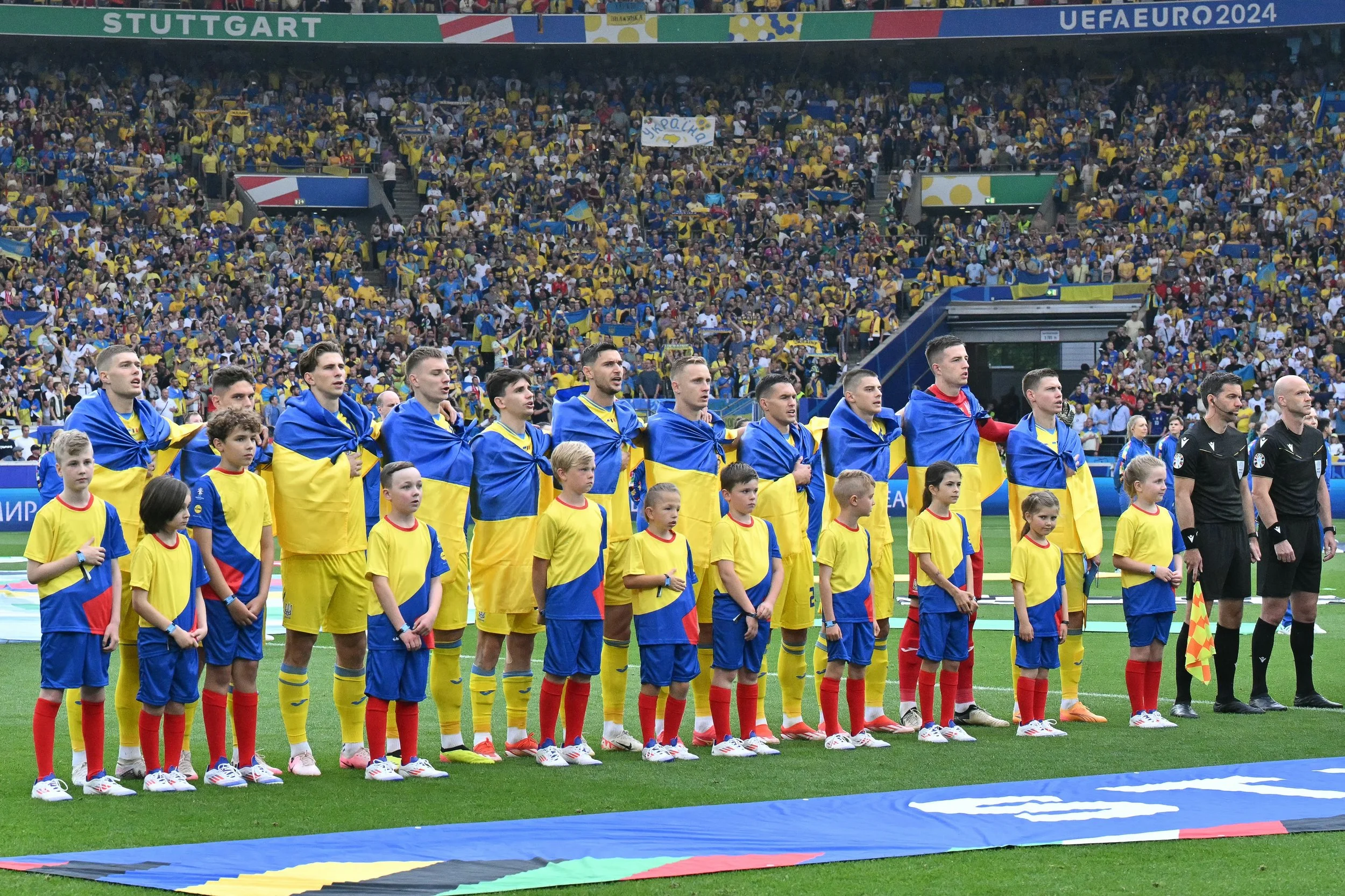 Сборная Украины / фото: Getty Images