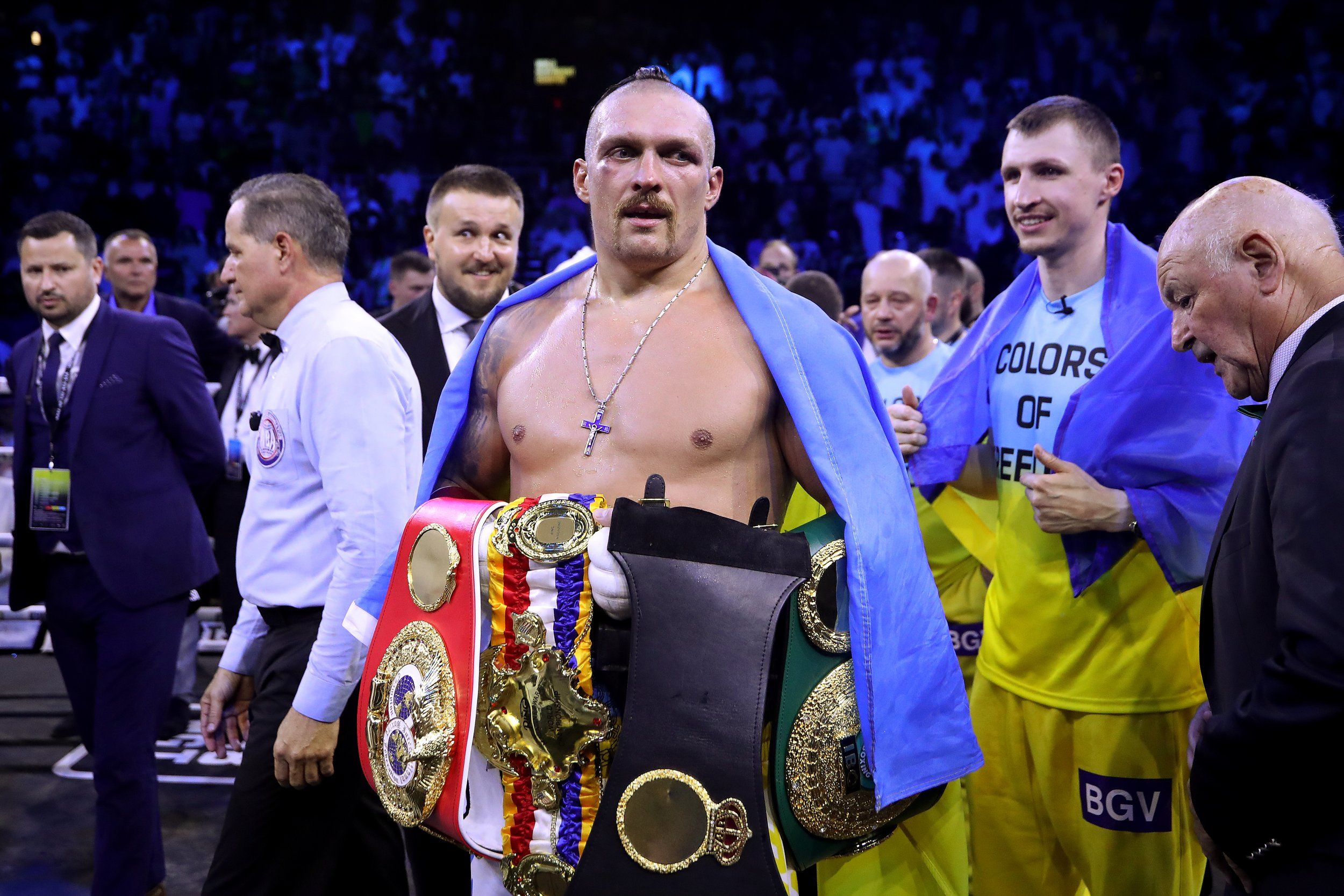 Олександр Усик / фото: Getty images