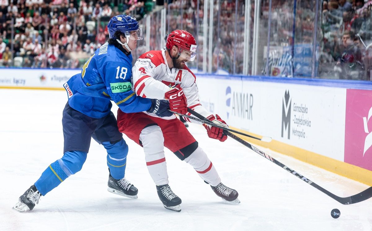 Польша не сдержала Казахстан / фото: icehockey.kz