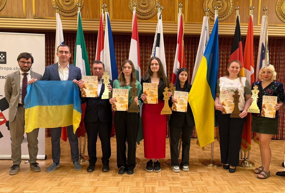 Жіноча збірна України з шахів / фото: Ukrainian Chess Federation