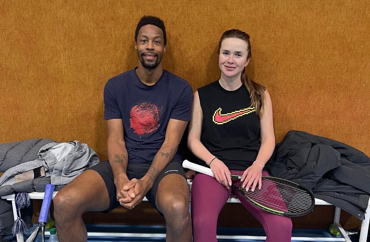 Гаель Монфіс та Еліна Світоліна / фото: instagram.com/iamgaelmonfils
