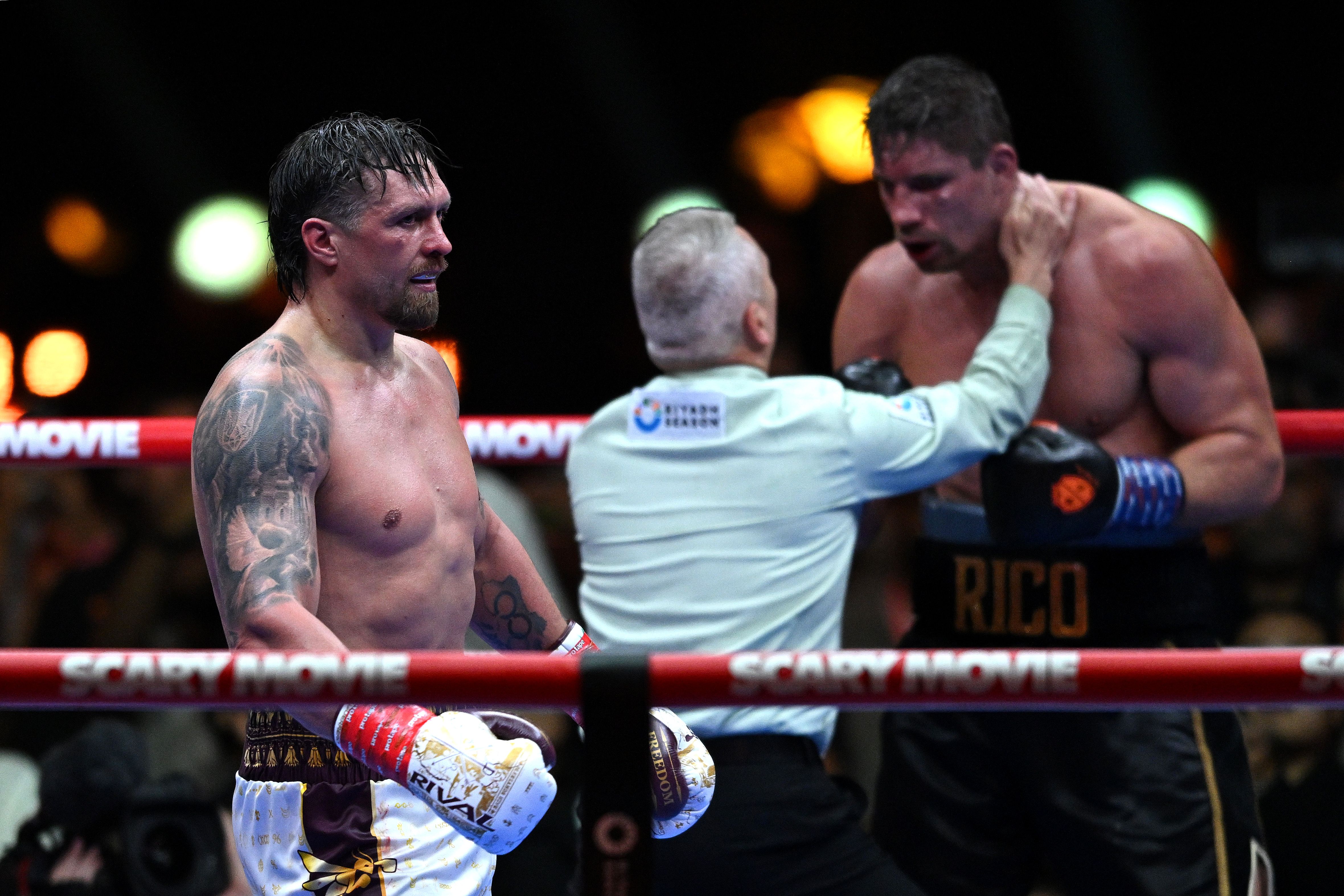 Александр Усик vs Рико Верховен / Getty Images