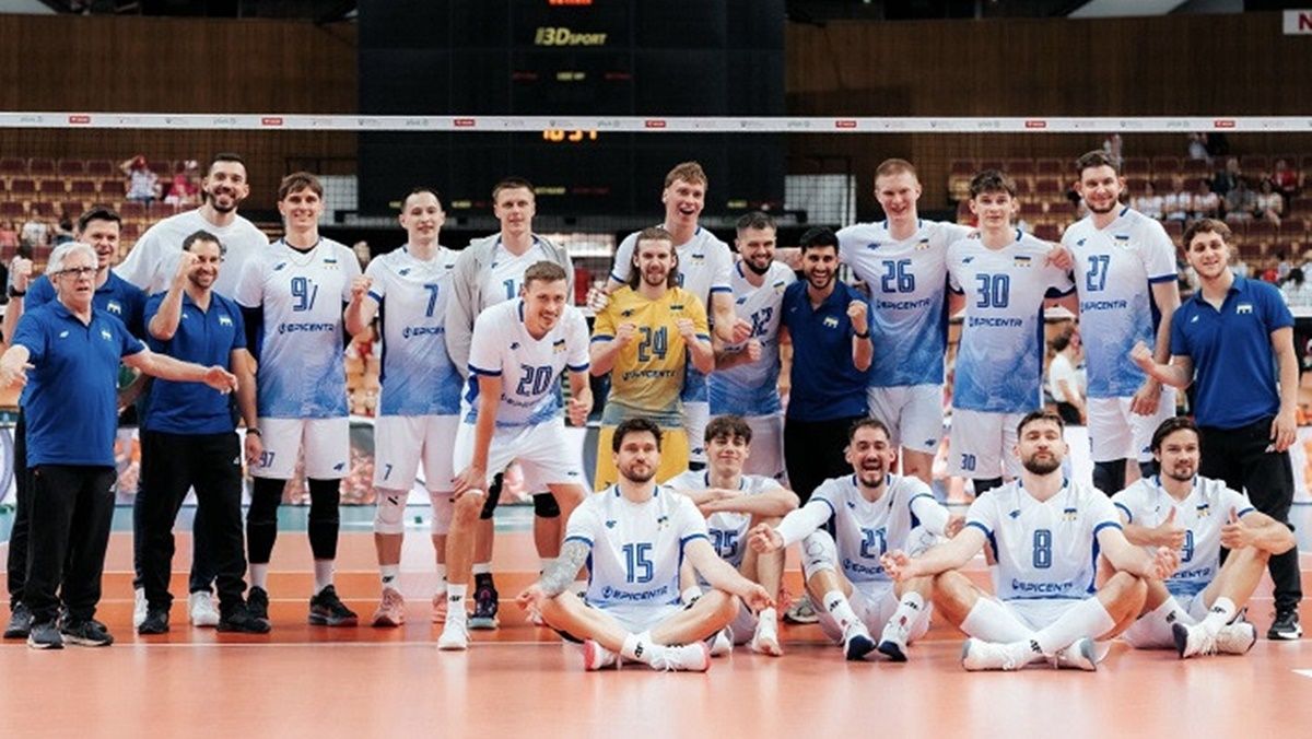 Мужская сборная Украины по волейболу / фото: volleyball.ua/Krzysztof Łukawski
