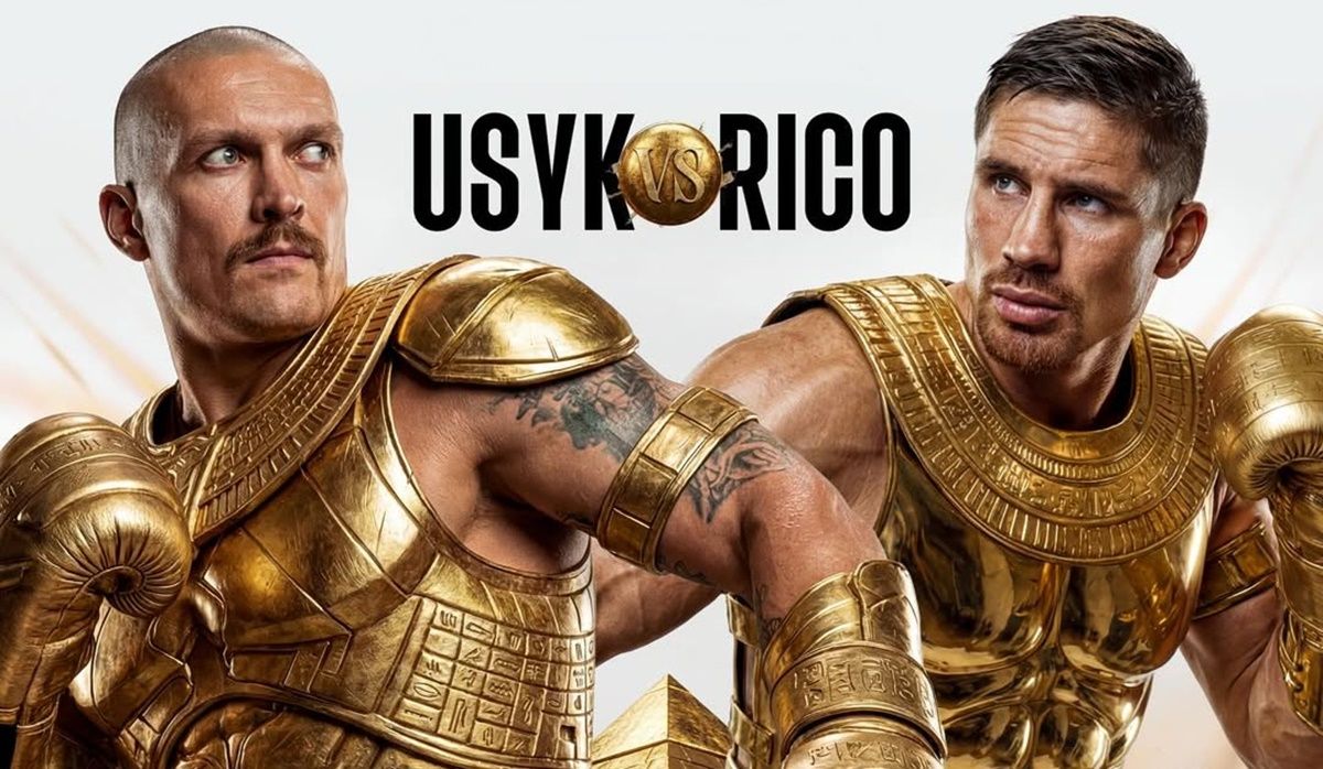 Олександр Усик vs Ріко Верховен / афіша бою