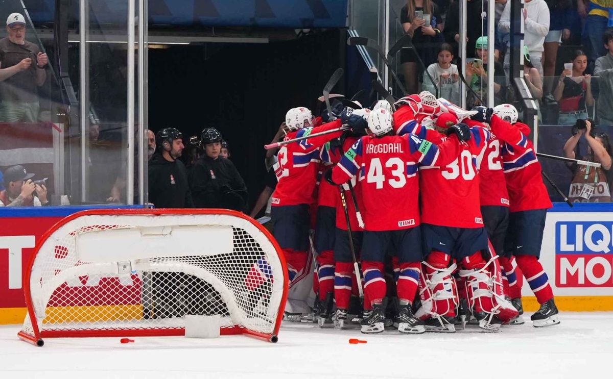 Сборная Норвегии по хоккею / фото: IIHF