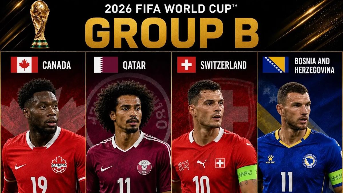 Чемпіонат світу 2026: група B / Колаж із соцмереж