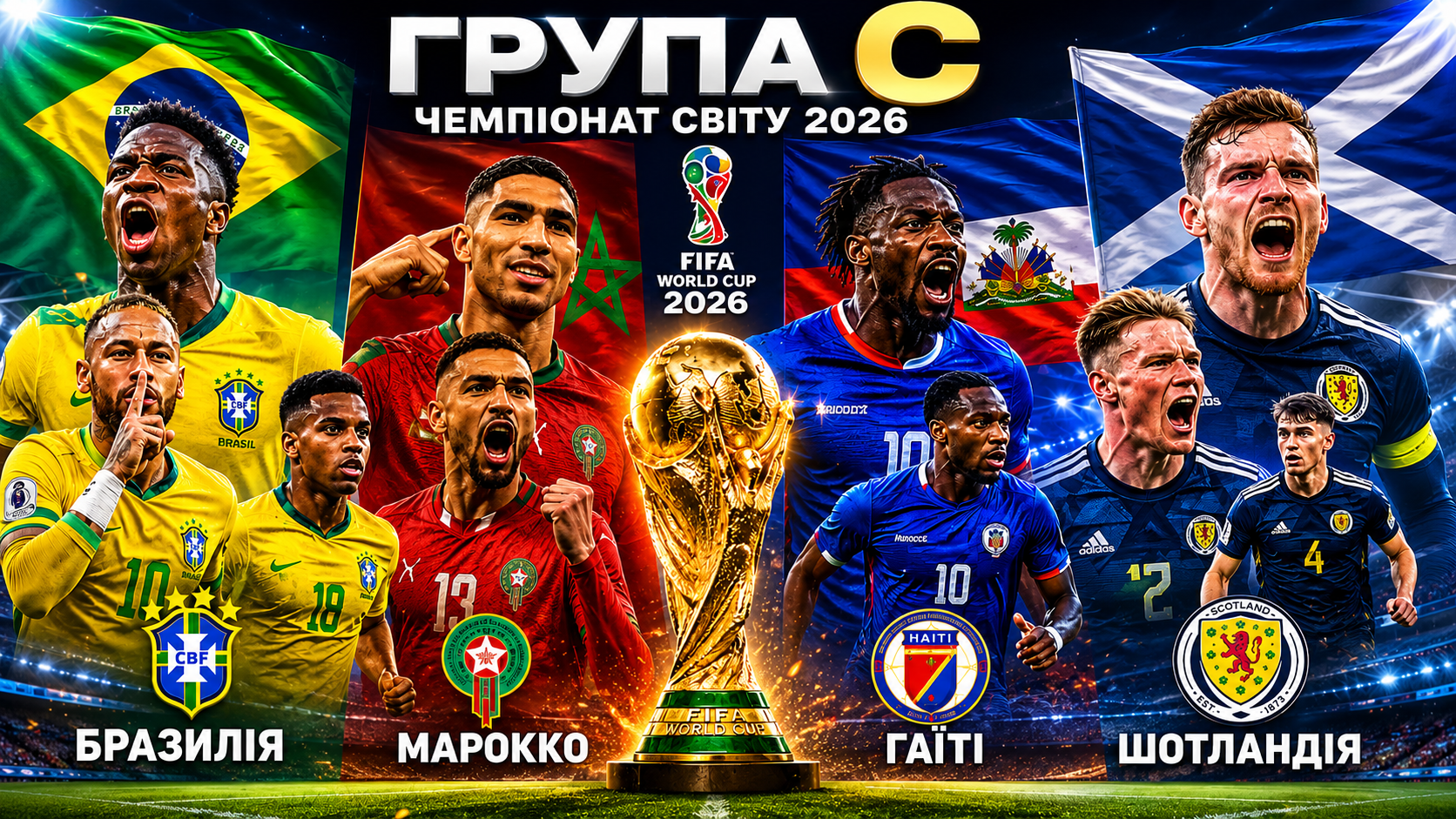 Учасники групи C чемпіонату світу 2026