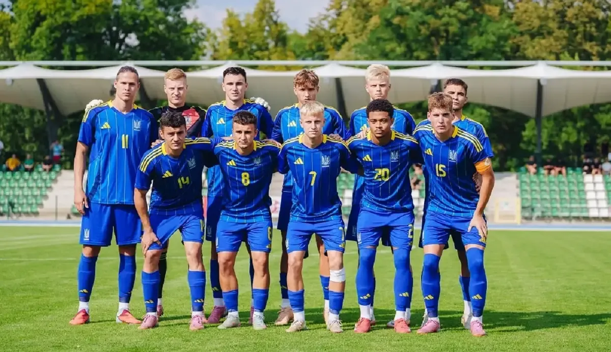 Игроки сборной Украины U-21 / фото: УАФ