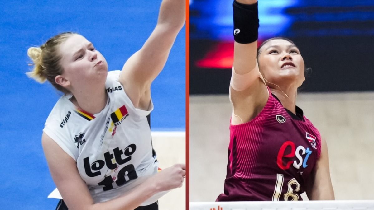 Полін Мартен і Пімпічая Кокрам / Фото: instagram.com/volleyballnationsleague
