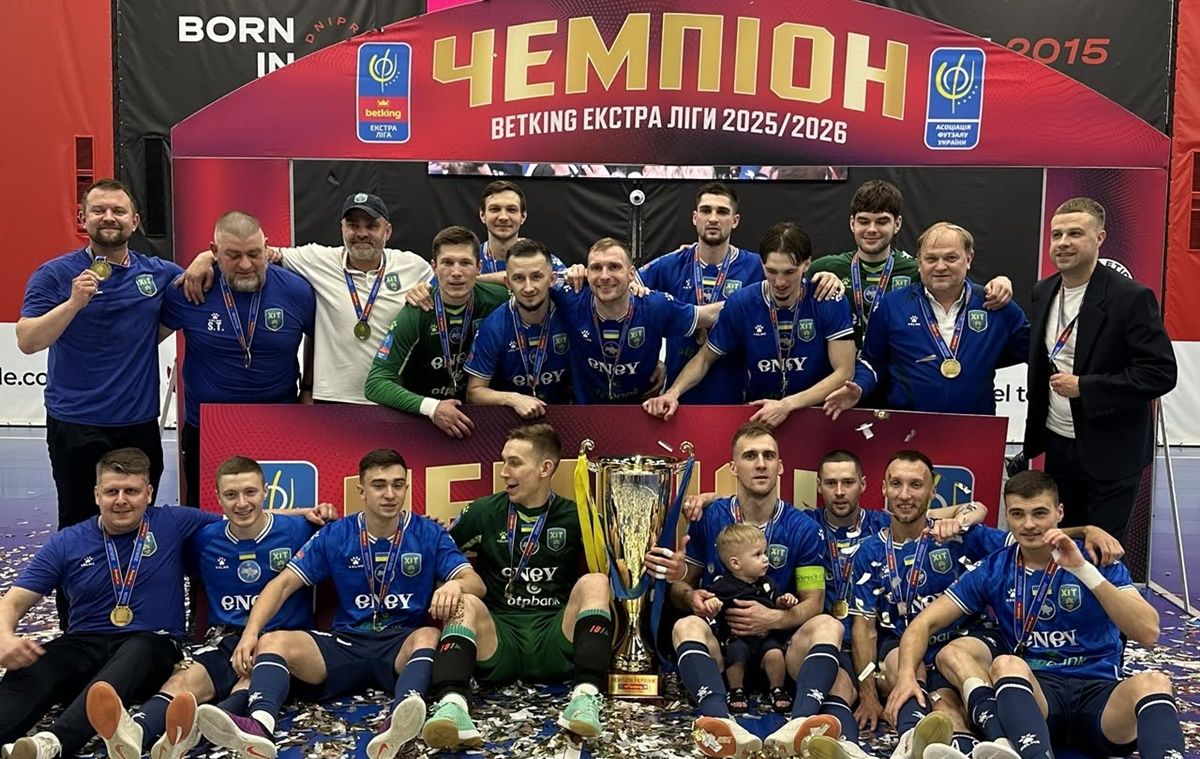 ХІТ – чемпіон Екстра-ліги сезону 2025/266 / фото: ФК ХІТ