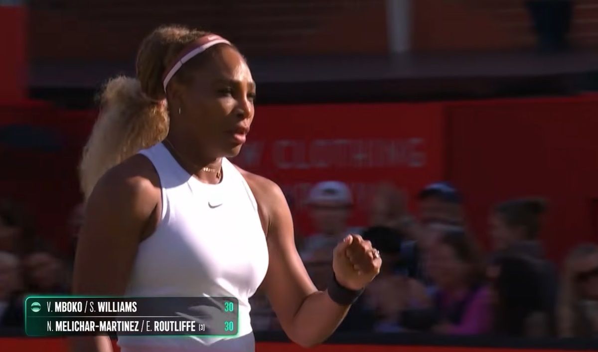 Серена Уильямс / скриншот