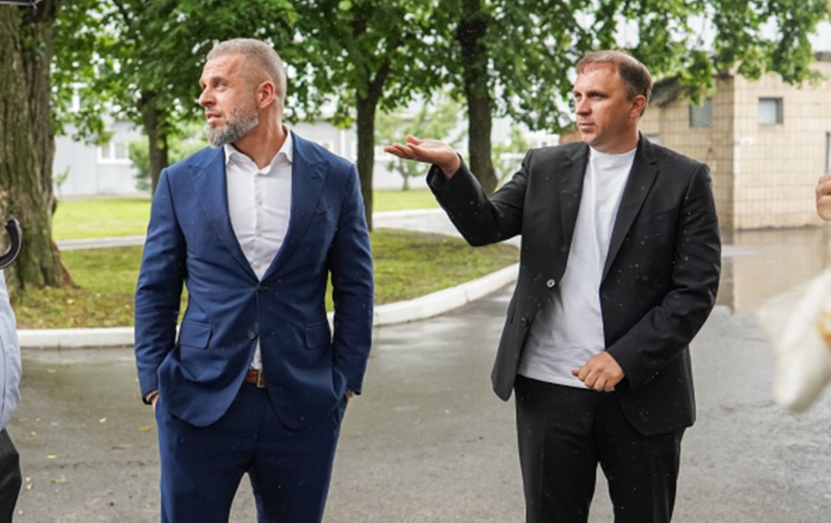 Матвій Бідний (ліворуч) / фото:  Міністерство молоді та спорту України