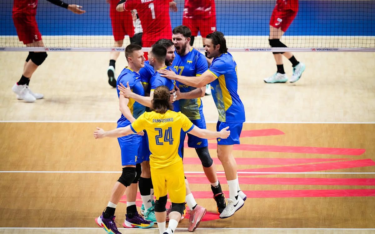 Украинцы начали Лигу наций с поражения / фото: volleyballworld.com