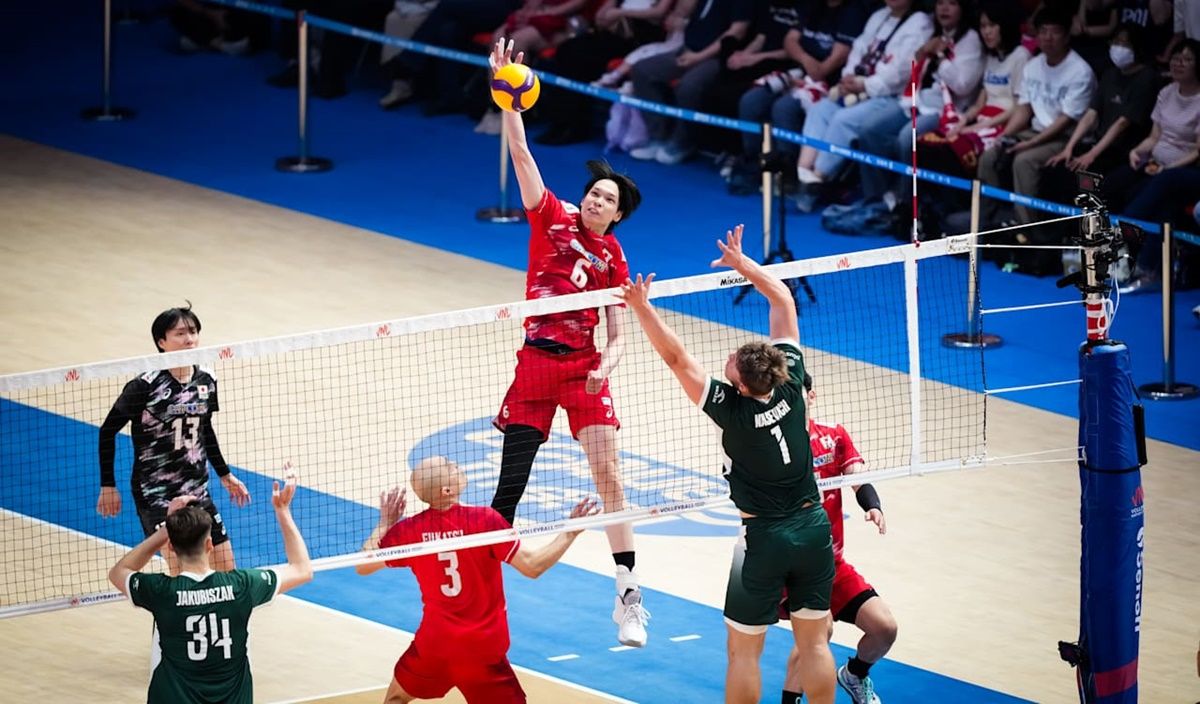 Японія переграла Польщу / фото: volleyballworld.com