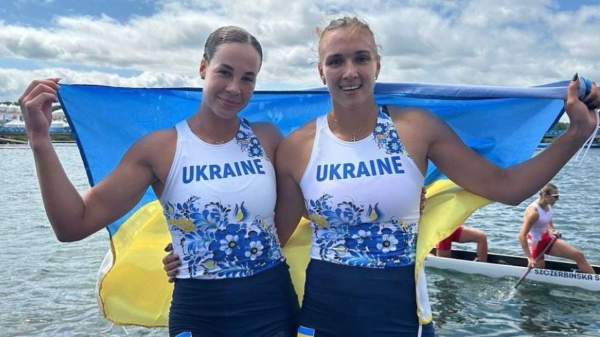 Людмила Лузан и Анастасия Рыбачок / Фото: НОК Украины