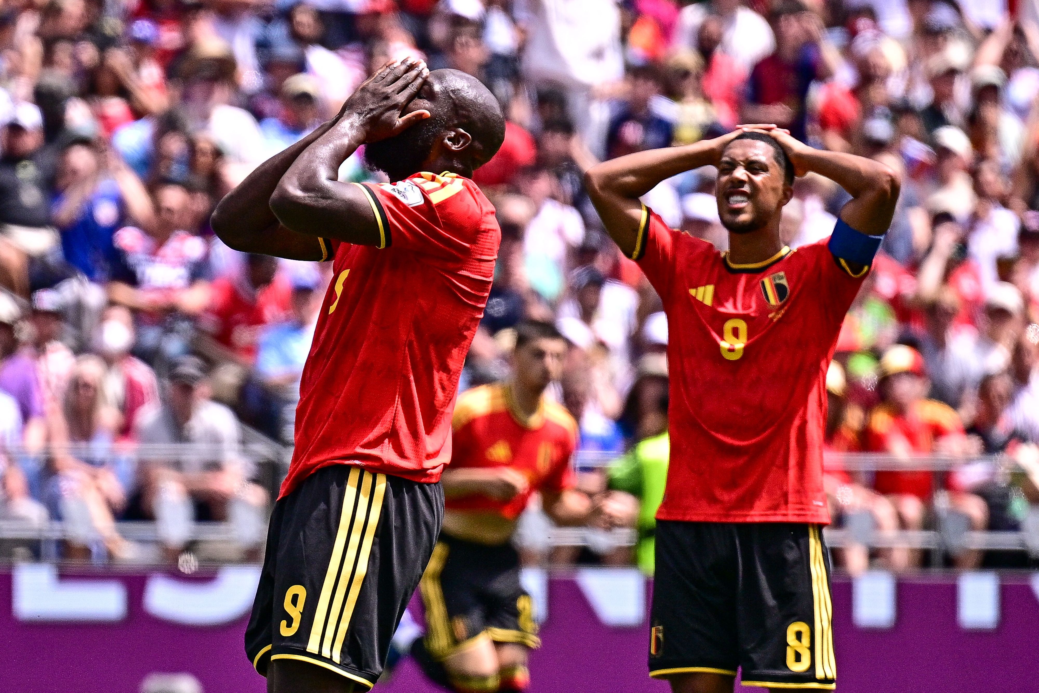 Бельгія – Єгипет – 1:1 / DIRK WAEM / BELGA MAG / Belga / AFP via Getty Images