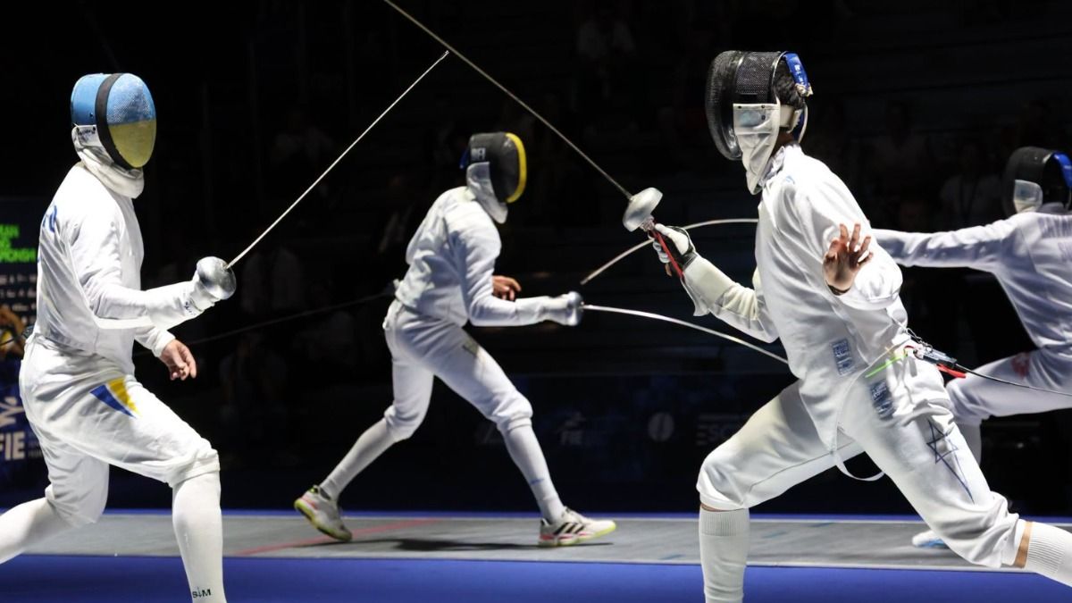 Збірна України поступилась Франції / Фото: facebook.com/fencing.ua