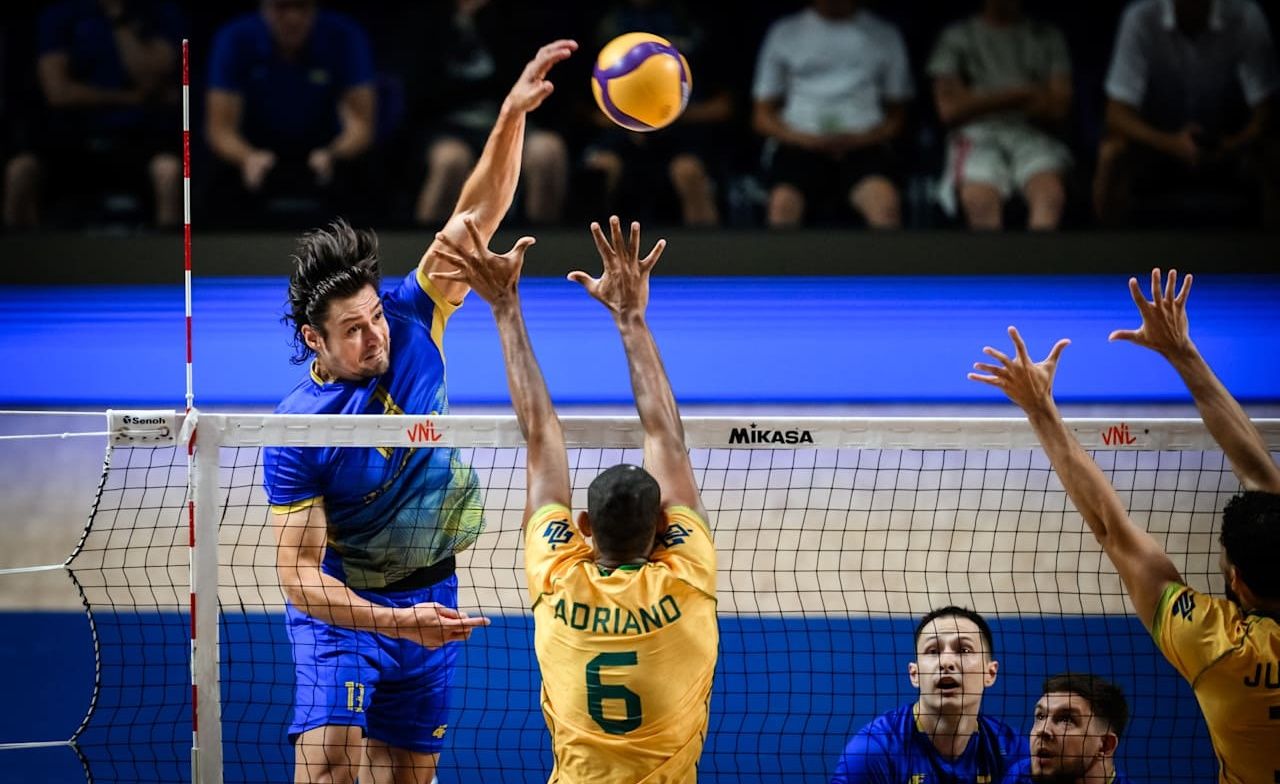 Україна vs Бразилія / фото: volleyballworld.com