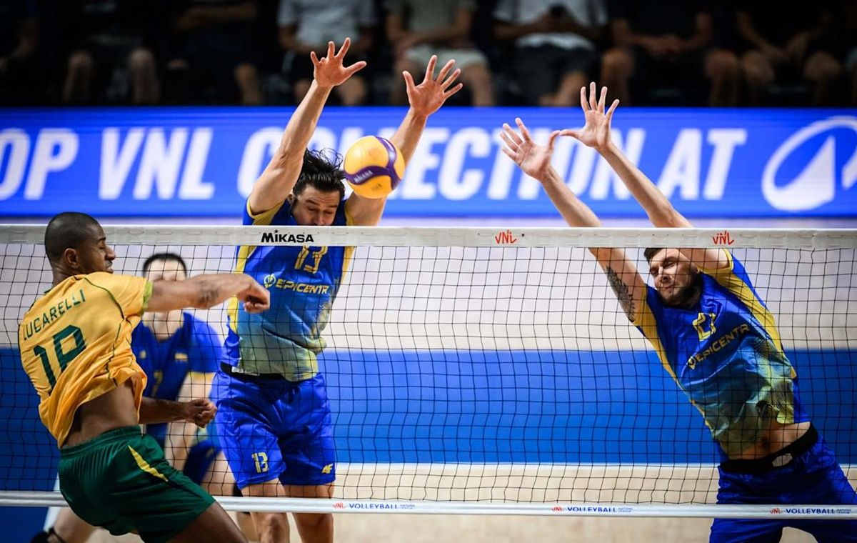 Украина остановила Бразилию / фото: volleyballworld.com:
