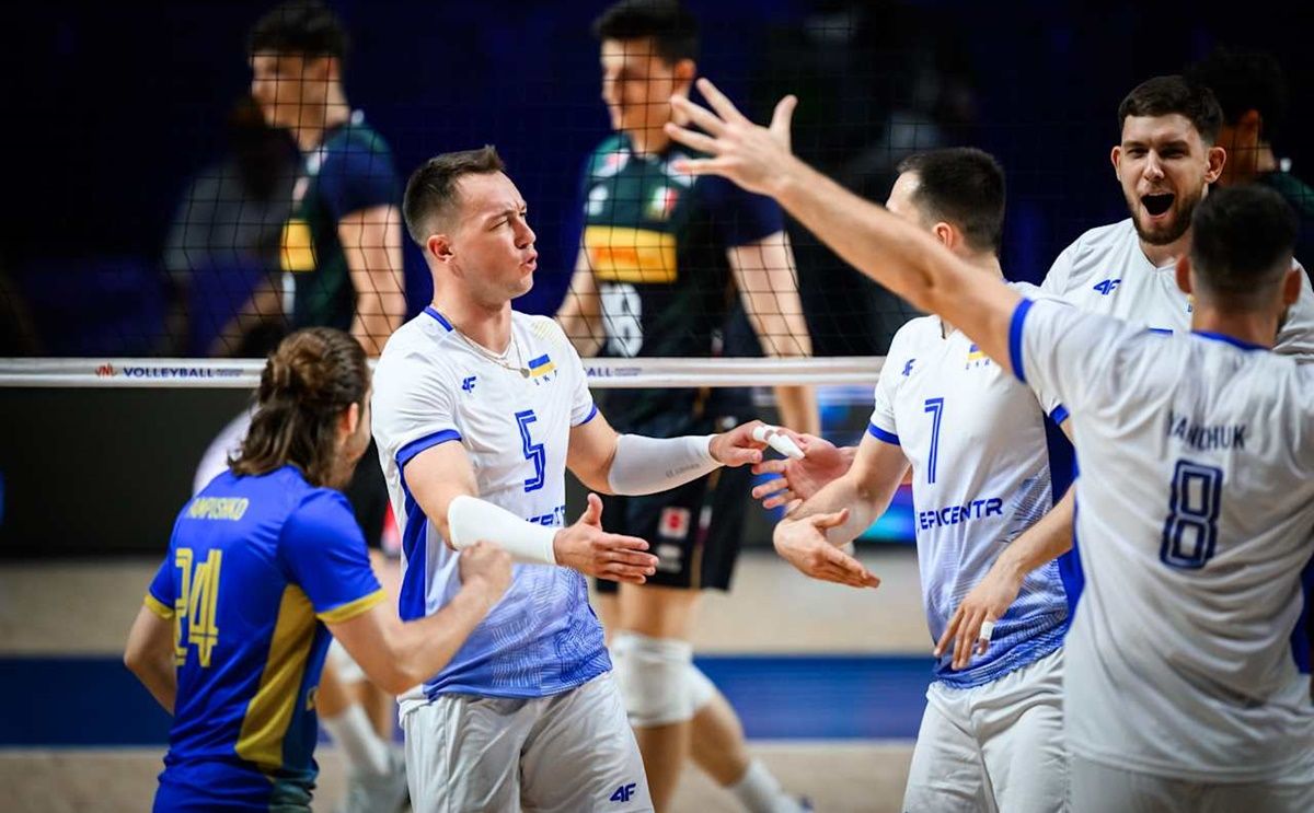 Мужская сборная Украины по волейболу / фото: volleyballworld.com