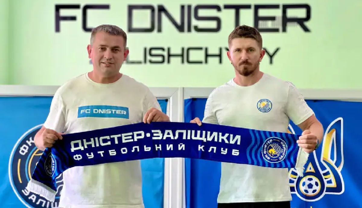 Валерій Іващенко (праворуч) / ФК Дністер Заліщики
