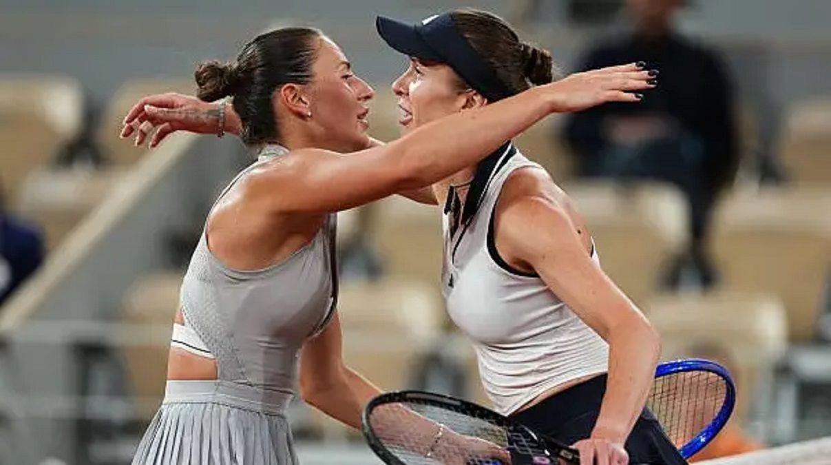 Марта Костюк и Элина Свитолина / Roland Garros