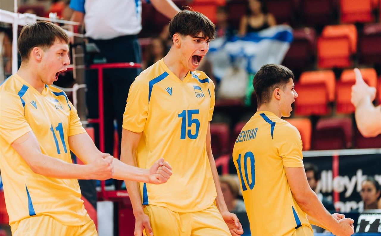 Збірна України U-22 з волейболу / фото: cev.eu