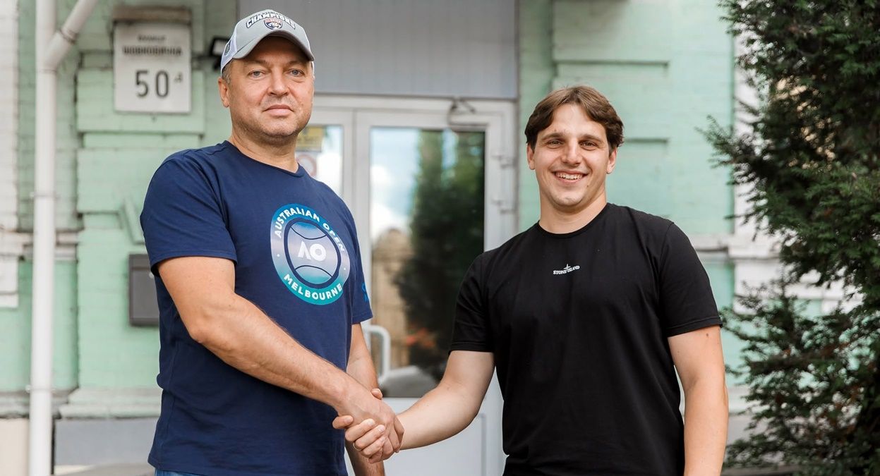 Вадим Шахрайчук и Ярослав Панченко / фото: ХК "Шершни"