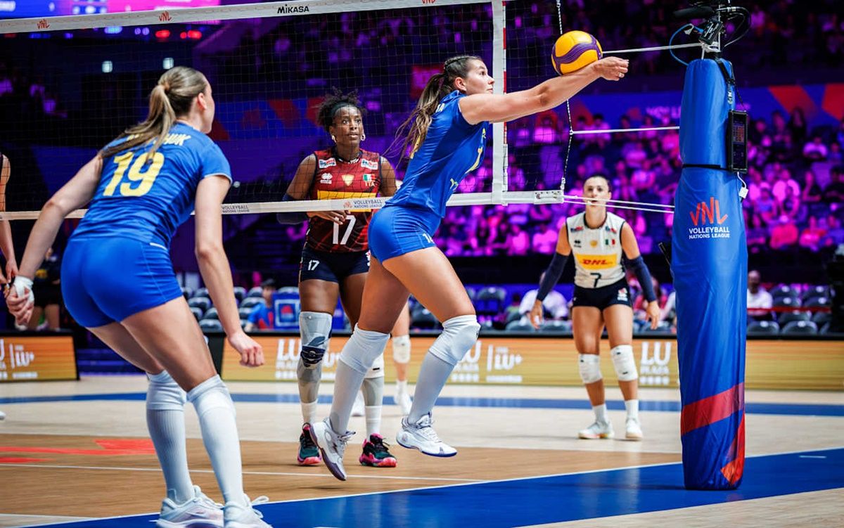 Украина vs Италия / фото: volleyballworld.com