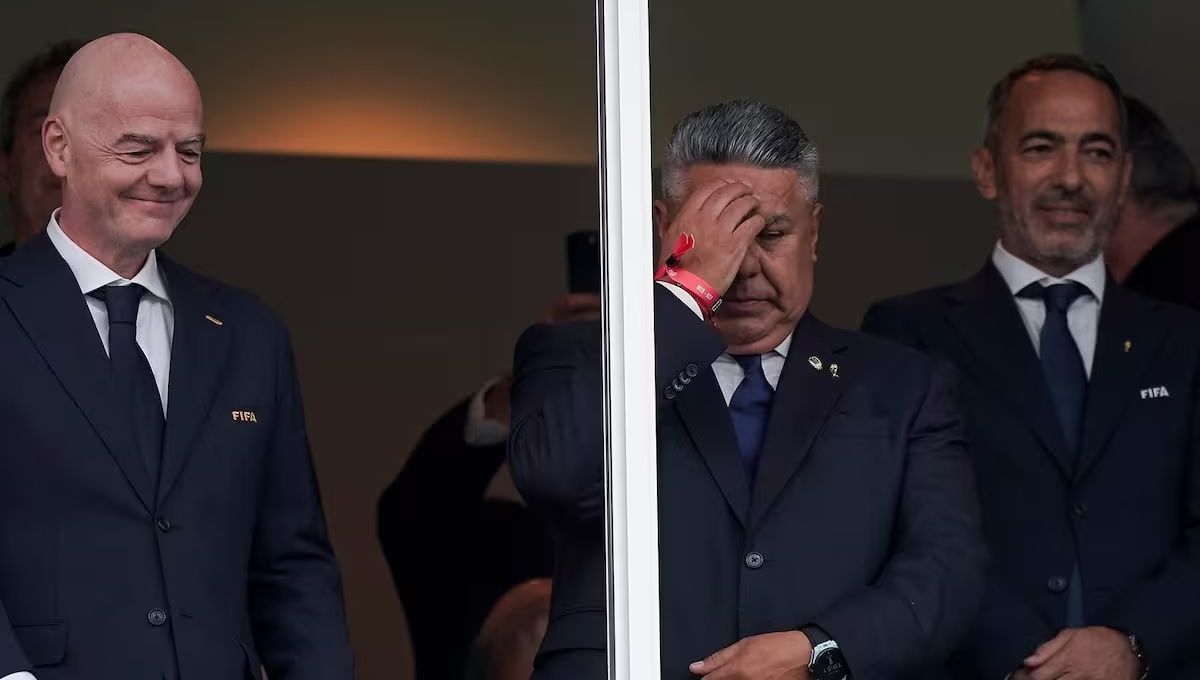 Инфантино и Клаудио Капия / La Nacion